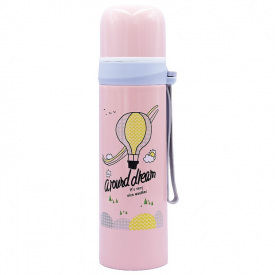 Термос стальной SP-Planeta 500ml A round dream 2365 Розовый