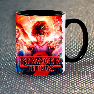 Чашка Fan Girl Одиннадцать Очень Странные Дела Stranger Things New (14493) 330 мл Разноцветный