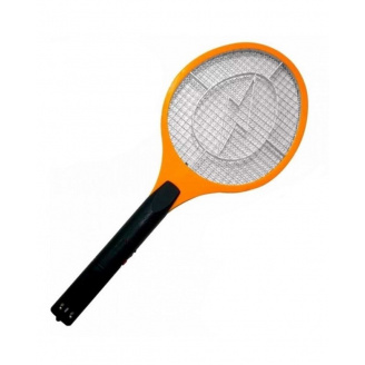 Электрическая мухобойка Mosquito Rechargeable hitting Swatter Черно-оранжевый