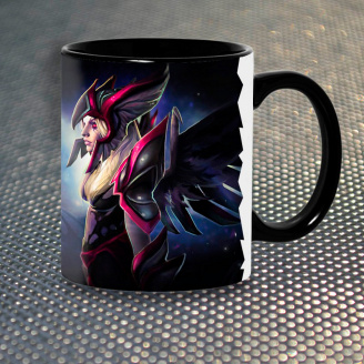 Чашка Fan Girl Vengeful Spirit Дота 2 Dota New (14423) 330 мл Черный