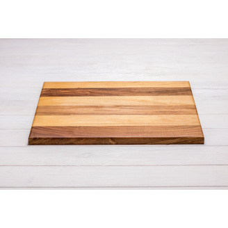 Двухцветная досточка для приготовления пищи ecoWalnut 250x350x18 мм