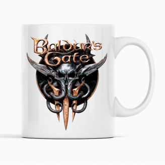 Кружка для игроманов Кавун Games Baldur's Gate 3 320 мл Белый (К001785)