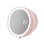 Сенсорный диспенсер настенный дозатор для мыла с зеркалом Zhiya MYX-W2 LED Pink Іршава