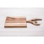 Кухонная доска для приготовлении и разрезания еды ecoWalnut 235x450x20 мм Херсон