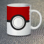 Чашка Fan Girl Покебол Покемоны - Pokemon (14866) 330 мл Белый Львов