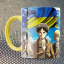 Чашка Fan Girl Атака на Титанов Attack on Titan UA (15435) 330 мл Желтый Городок