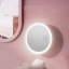 Сенсорный диспенсер настенный дозатор для мыла с зеркалом Zhiya MYX-W2 LED White Талалаївка