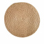 Плетеная салфетка для сервировки Коврик на стол 35 см ANbeauty Brown (AN0103418) Сміла