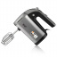 Миксер ручной RAF R.6691 с 2 сменными насадками 650W Grey-Black Петрове