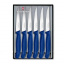 Набор кухонных ножей для стейка Victorinox Swiss Classic Steak Set 6 шт Синие (6.7232.6) Кропивницкий