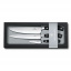 Набор кухонных кованых ножей Victorinox Forged Сhef's Grand Maitre 3 шт Черные (7.7243.3) Київ