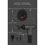 Портативный массажер для тела Fascial Gun KH-320 Black (VD1299) Каменское