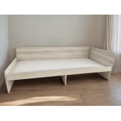 Ліжко односпальне Tobi Sho SONATA/800 для дитячої кімнати, 800х1900 мм Дуб крафт білий Красноград