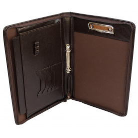 Деловая папка из кожзама JPB AK-01 коричневая