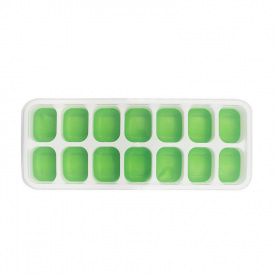 Силиконовая форма для льда cumenss AI-814 Cube 14 Green для коктейлей