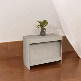 Стол-трансформер Tobi Sho Python Light обеденный для кухни, 432х868х746 мм Дуб Крафт Белый