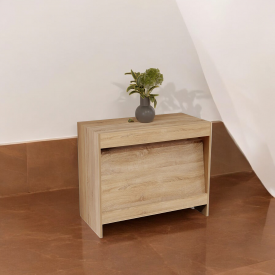 Стол-трансформер Tobi Sho Python Light обеденный для кухни, 432х868х746 мм Дуб Сонома