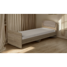 Ліжко односпальне Tobi Sho ASTORIA-2 ДСП для дитячої кімнати, 800х1900 мм Дуб сонома/Дуб трюфель