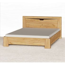 Ліжко двоспальне Tobi Sho LIBERTY ДСП, 1600х2000 мм Дуб крафт золотий, 1600х2000 мм