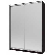 Шафа купе Doros Сіті 24 Венге 2 Дзеркала 180х60х240 (42002142)