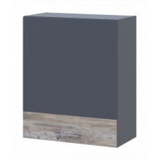 Кухня Doros Лея В72_Ш60 верхня ліва Графіт/Клондайк ДСП 60х31.6х72 (80359569.1)