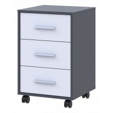 Тумба Doros Т3 Графіт/Білий 43х42х66.4 (41902062)