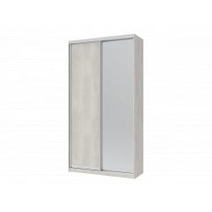 Шафа купе Doros Сіті Лайт Біле дерево 1 ДСП / 1 Дзеркало 120х60х225 (42002042) Киев