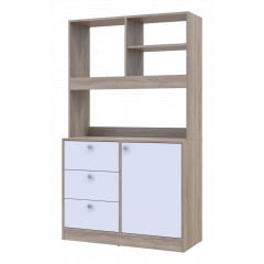 Міні-кухня Doros Лея Дуб сонома/Білий ДСП 100х43х171 (81359335) Новомосковск