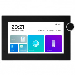 IP відеодомофон 7" Bas-IP AZ-07LL Black чорний (42901) Бориспіль