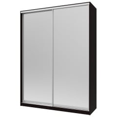 Шафа купе Doros Сіті 24 Венге 2 Дзеркала 180х60х240 (42002142) Надворная