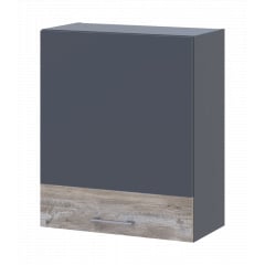 Кухня Doros Лея В72_Ш60 верхня права Графіт/Клондайк ДСП 60х31.6х72 (80359569.4) Днепр