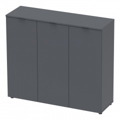 Комод Doros Рон 6 3 фасади Графіт 120х38х100 (41516000) Миргород