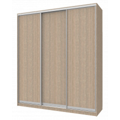 Шафа купе Doros Сіті 24 Дуб Cонома 3 ДСП 208х60х240 (42001001) Покровск