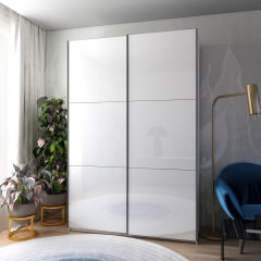 Шафа купе Doros G-Caiser Білий 2 Скла / 3 частини 180х60х240 (42005017) Ковель