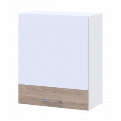 Кухня Doros Лея В72_Ш60 верхня права Білий/Дуб Сонома ДСП 60х31х72 (81359337.4) Южноукраинск