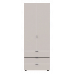 Розпашна Шафа для одягу Doros Гелар Кашемір 2 ДСП 77.5х49.5х203.4 (80737632) Якимівка