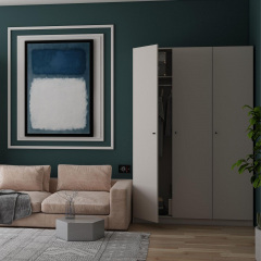 Шафа для одягу Doros Промо Кашемір 3ДСП 135х48х204 (80737669) Одесса