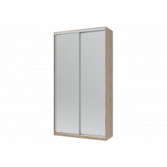 Шафа купе Doros Сіті Лайт Дуб Cонома 2 Дзеркала 120х45х225 (44900068) Івано-Франківськ