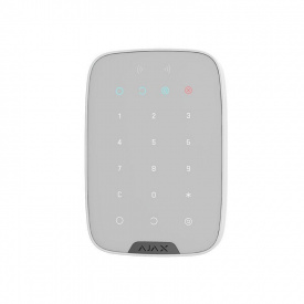 Клавіатура бездротова Ajax Keypad S Plus (8PD) white біла (60314.83.WH1)