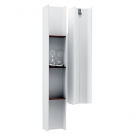 Электрический радиатор ANTRAX Serie T 1206x230 вертикальный, белый матовый