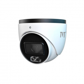 IP-відеокамера TVT TD-9584S4-C(D/PE/AW2) 8Mp White (2.8mm) з мікрофоном