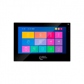 Відеодомофон 7" WiFi Tuya Light Vision Singapore FHD Black