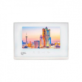 Відеодомофон 7” Light Vision Macao FHD White
