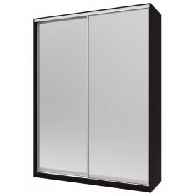 Шафа купе Doros Сіті 24 Венге 2 Дзеркала 180х60х240 (42002142)