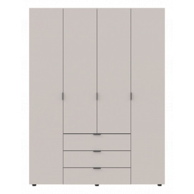 Розпашна Шафа для одягу Doros Гелар Кашемір 4 ДСП 155х49.5х203.4 (80737634)