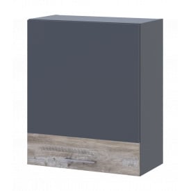 Кухня Doros Лея В72_Ш60 верхня ліва Графіт/Клондайк ДСП 60х31.6х72 (80359569.1)