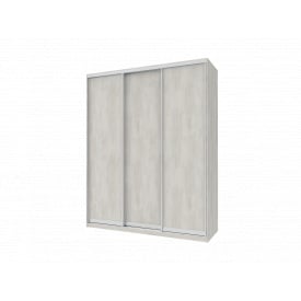 Шафа купе Doros Сіті Лайт Біле дерево 3 ДСП 180х60х225 (42002004)