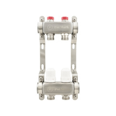 Коллектор теплого пола Polmark 1″3/4″ c 2 выходами Лубни