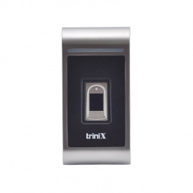 Біометричний антивандальний термінал Trinix TRR-1102EFI зі зчитувачем відбитків пальців і карт EM-Marine