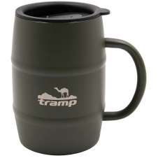 Термо чашка з кришкою Tramp 0,5 л оливкова